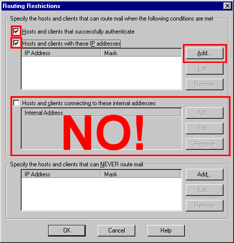 [Exchange Admin: Routing by IP]