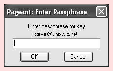 agent prompting for passphrase