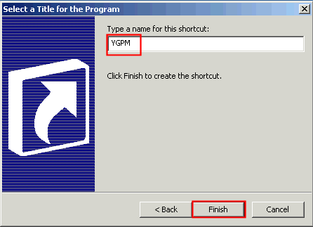 YGPM-shortcut name