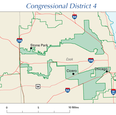 seriously Gerrymandered district